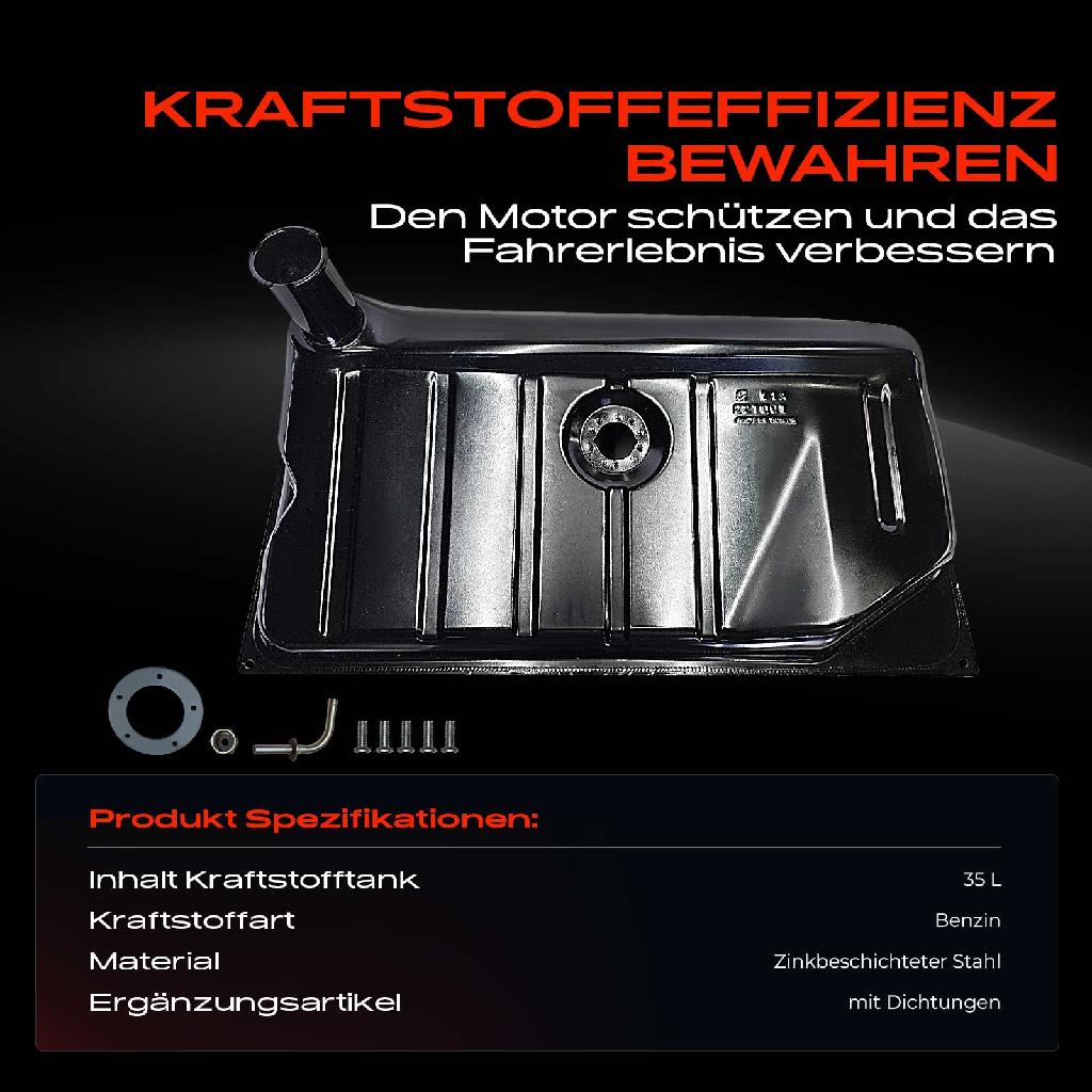 1x Kraftstofftank Kraftstoffbehälter für VW Kaefer Cabriolet 15 1.2L-1.5L