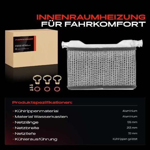 1x Wärmetauscher Innenraumheizung für BMW 5er F10 6er 7er Rolls-Royce Alpina B7 Bild 1x Wärmetauscher Innenraumheizung für BMW 5er F10 6er 7er Rolls-Royce Alpina B7
