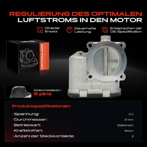 1x Drosselklappe Drosselklappenstutzen für VW Golf 5 7 Passat Audi A3 A7 Seat Skoda Bild 1x Drosselklappe Drosselklappenstutzen für VW Golf 5 7 Passat Audi A3 A7 Seat Skoda