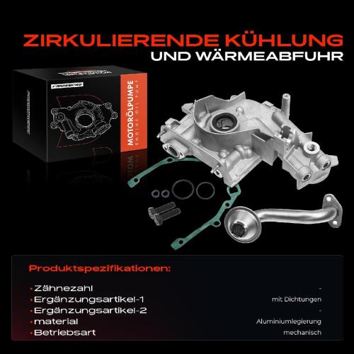 Frankberg 1x Ölpumpe für Fiat Brava 182 Palio Panda 169 Punto 188 Lancia Y 840A 1.2L Bild Frankberg 1x Ölpumpe für Fiat Brava 182 Palio Panda 169 Punto 188 Lancia Y 840A 1.2L