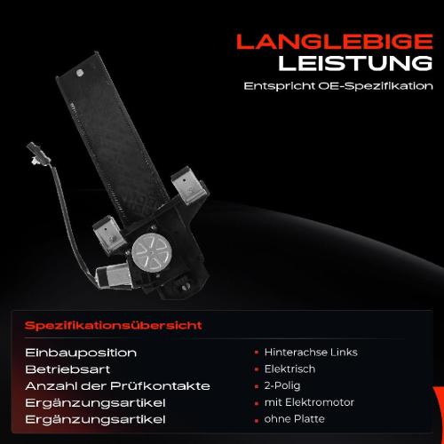 1x Fensterheber Hinten Links für Chrysler PT Cruiser 2006-2010 Bild 1x Fensterheber Hinten Links für Chrysler PT Cruiser 2006-2010