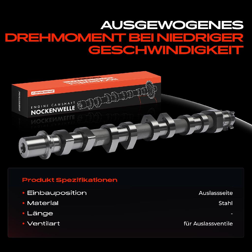 1x Nockenwelle für Dacia Duster Renault Captur 1 Clio 4 Megane 3 4 Scénic 3 Nissan