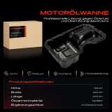 1x Ölwanne Motorölwanne für Mazda 2 DE 3 BK Bl 2003-2015 1.3L 1.5L 1.4L 1.6L