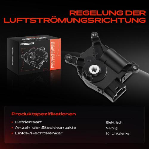 Frankberg 1x Stellmotor Mischklappe Klimaanlage für VW Golf 5 1K1 6 5K1 Audi Q3 Seat Skoda Bild Frankberg 1x Stellmotor Mischklappe Klimaanlage für VW Golf 5 1K1 6 5K1 Audi Q3 Seat Skoda
