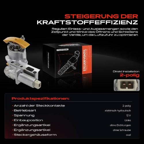 1x Steuerventil Nockenwellenverstellung für VW Phaeton Touareg Audi A6 4B2 4B5 A8 4D2 Bild 1x Steuerventil Nockenwellenverstellung für VW Phaeton Touareg Audi A6 4B2 4B5 A8 4D2