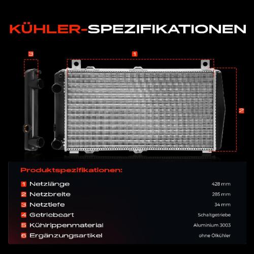 1x Kühler Wasserkühler Motorkühler für Wartburg 353 Tourist 1.3L 1988-1991 Bild 1x Kühler Wasserkühler Motorkühler für Wartburg 353 Tourist 1.3L 1988-1991