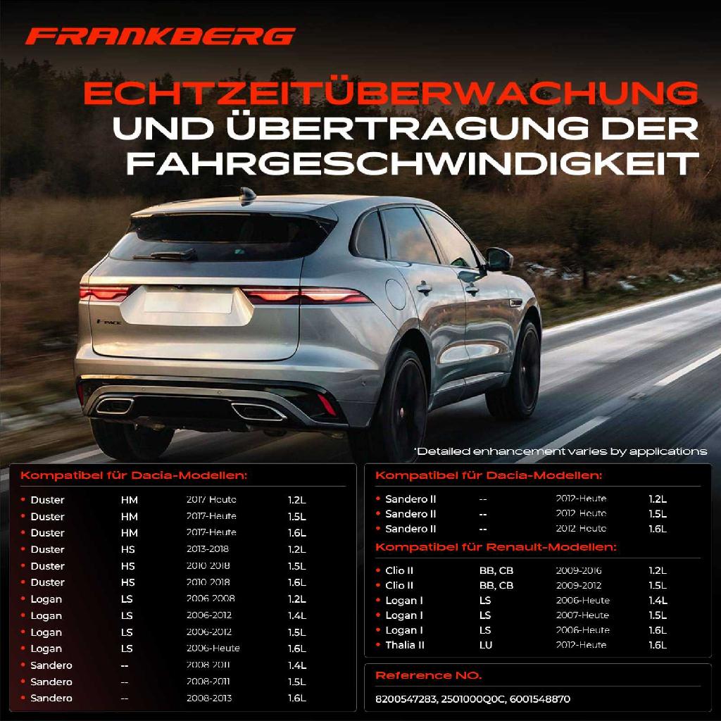 1x Geschwindigkeitssensor für Dacia Duster Logan Sandero Renault Clio II Logan I