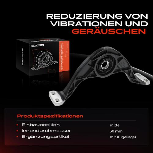 1x Lagerung Gelenkwelle Kardanwellenlager für VW Tiguan 5N Audi Q3 8UB 8UG 1.4L 2.0L Bild 1x Lagerung Gelenkwelle Kardanwellenlager für VW Tiguan 5N Audi Q3 8UB 8UG 1.4L 2.0L