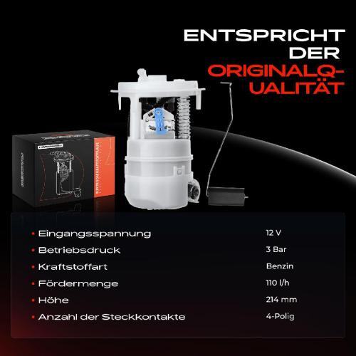 1x Kraftstoffpumpe für Citroën C4 Grand Picasso I UA C4 Grand Picasso II DA DE C4 II NC C4 Picasso I MPV Bild 1x Kraftstoffpumpe für Citroën C4 Grand Picasso I UA C4 Grand Picasso II DA DE C4 II NC C4 Picasso I MPV