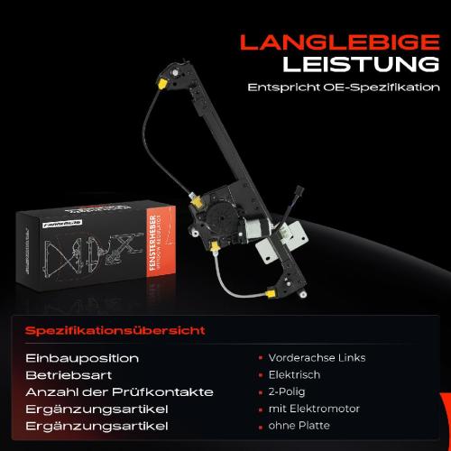 Frankberg 1x Fensterheber Vorne Links für Renault Clio IV BH Grandtour Bild Frankberg 1x Fensterheber Vorne Links für Renault Clio IV BH Grandtour