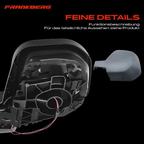 1x Außenspiegel Links für Citroën Berlingo Kasten/MPV Multispace Peugeot Partner Tepee Bild 1x Außenspiegel Links für Citroën Berlingo Kasten/MPV Multispace Peugeot Partner Tepee