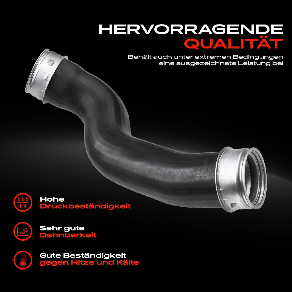 1x Kühlerschlauch Turboschlauch für Mercedes-Benz E-Klasse W211 E-Klasse T-Model S211 2.2L 2003-2009