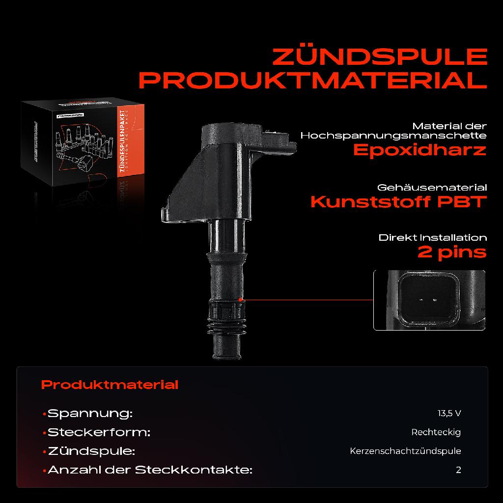 1x Zündmodul Zündspule für Citroën C5 I Break II III C6 C8 Fiat Ulysse Lancia Phedra Peugeot 406 Coupe