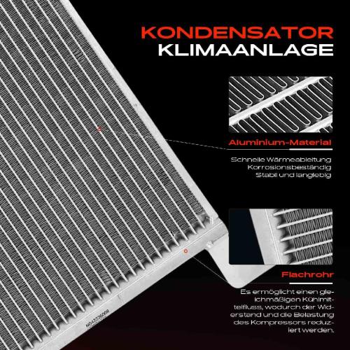 Frankberg 1x Kondensator Klimaanlage für Ford Ranger TU Mazda B-Serie UN 1999-2004 Bild Frankberg 1x Kondensator Klimaanlage für Ford Ranger TU Mazda B-Serie UN 1999-2004