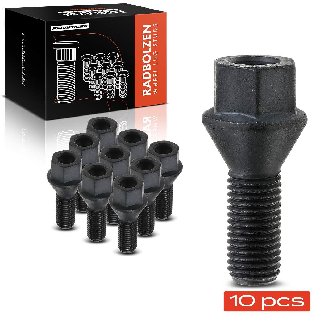 10x Radschraube für BMW E36 E46 E90 E91 E92 E93 E60 E61 E81 E87 MINI