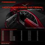 1x Türfeststeller Türfangband Türstopper Vorne für Skoda Octavia II Combi 1Z3 1Z5