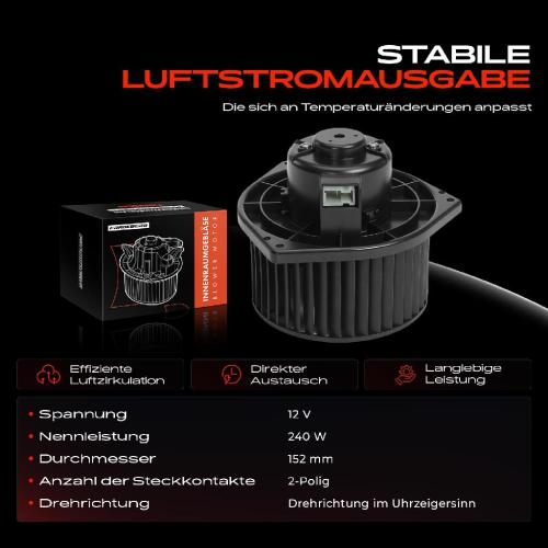 1x Gebläsemotor Innenraumgebläse für Ssangyong Actyon I Kyron Rodius Bild 1x Gebläsemotor Innenraumgebläse für Ssangyong Actyon I Kyron Rodius