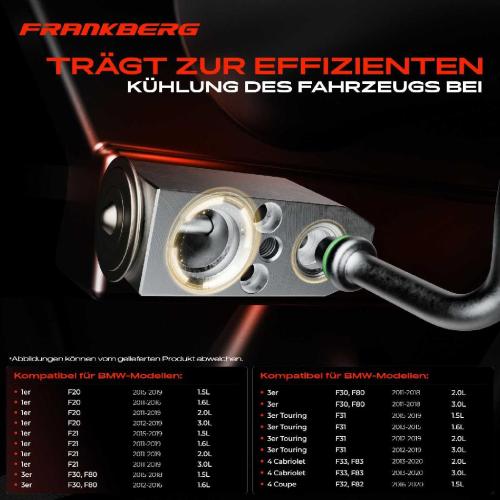 1x Expansionsventil Klimaanlage für BMW F20 F21 F22 F23 F30 F80 F31 F33 F83 F34 F36 Bild 1x Expansionsventil Klimaanlage für BMW F20 F21 F22 F23 F30 F80 F31 F33 F83 F34 F36