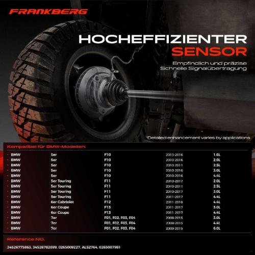 2x ABS Sensor Vorne für BMW F10 F07 F11 F06 F12 F13 F01 F02 F03 F04 2.0L 1.6L 2.5L 2008-2018 Bild 2x ABS Sensor Vorne für BMW F10 F07 F11 F06 F12 F13 F01 F02 F03 F04 2.0L 1.6L 2.5L 2008-2018