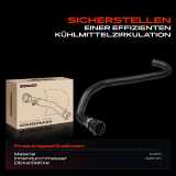 1x Kühlerschlauch Kühlwasserschlauch für BMW 3er E46 316i 318i 2000-2007 M43