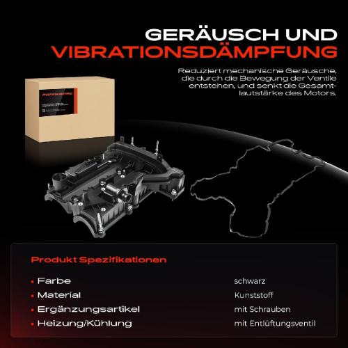 Frankberg 1x Ventildeckel Zylinderkopfhaube für Ford C-Max II Focus III Grand 1.0L Bild Frankberg 1x Ventildeckel Zylinderkopfhaube für Ford C-Max II Focus III Grand 1.0L