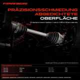 1x Antriebswelle Gelenksatz Vorderachse für Hyundai Highway Van Trajet FO