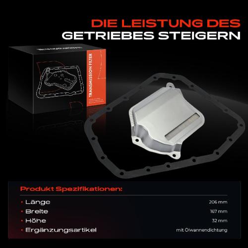 1x Hydraulikfiltersatz Automatikgetriebe für Chevrolet Aveo Toyota Yaris Suzuki Bild 1x Hydraulikfiltersatz Automatikgetriebe für Chevrolet Aveo Toyota Yaris Suzuki