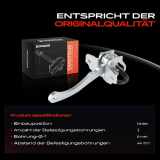 1x Türfeststeller Türfangband Türstopper Hinten für Fiat Tempra SW 159 Tipo 160