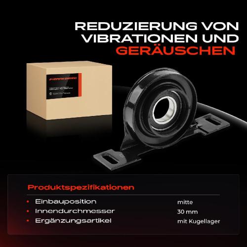 1x Lagerung Gelenkwelle Kardanwellenlager für BMW 3er E46 Compact Touring E46 Bild 1x Lagerung Gelenkwelle Kardanwellenlager für BMW 3er E46 Compact Touring E46