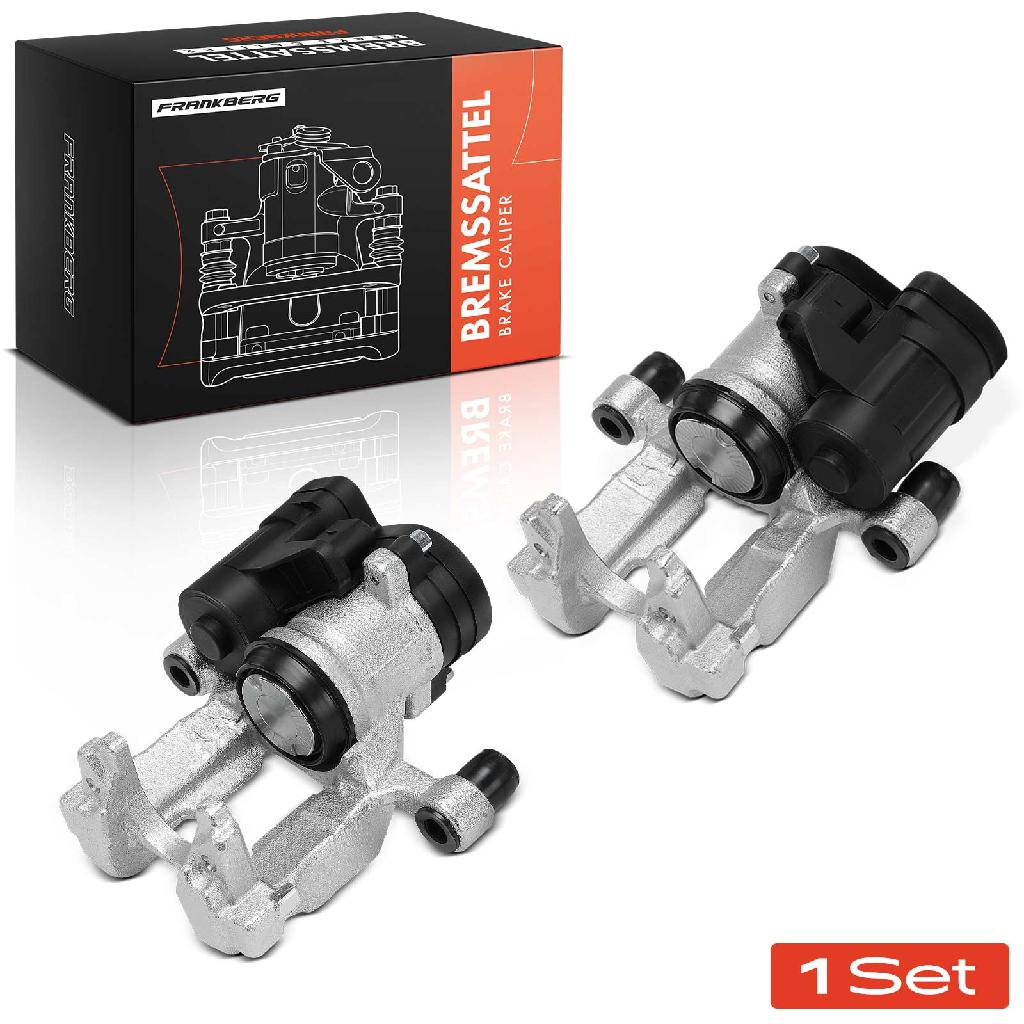 Frankberg 2x Bremssattel Hinterachse für VW Golf VII Passat Arteon Shooting Brake Atlas