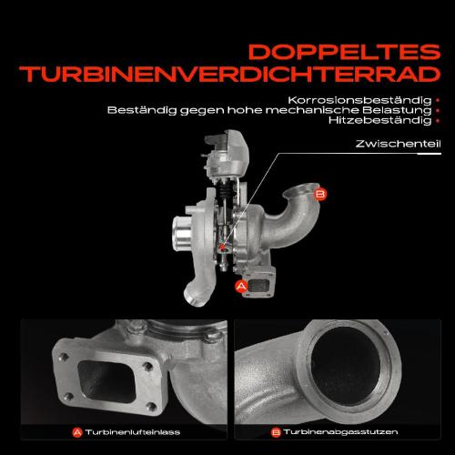 Frankberg 1x Abgasturbolader für Fiat Ducato Bus 250 Ducato Kasten Ducato Pritsche/Fahrgestell 2.3L Bj ab 2011 Bild Frankberg 1x Abgasturbolader für Fiat Ducato Bus 250 Ducato Kasten Ducato Pritsche/Fahrgestell 2.3L Bj ab 2011