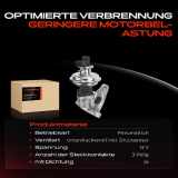 1x AGR-Ventil Abgasrückführungsventil für MINI Mini R56 Mini Cabriolet R57 Mini Clubman R55 R60 R58 R61 R59