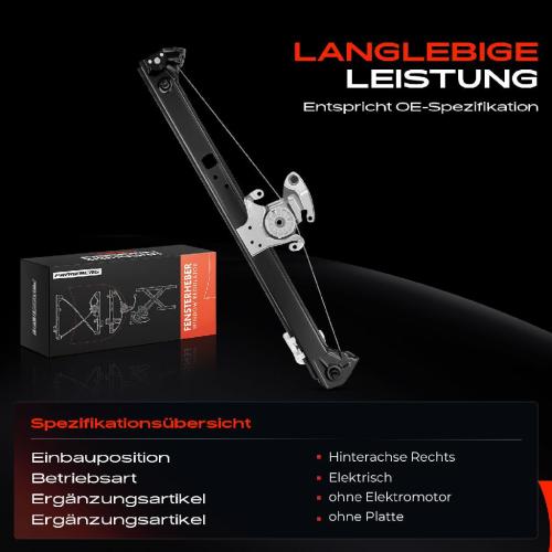 1x Fensterheber Hinten Rechts für BMW E53 X5 51357125060 Bild 1x Fensterheber Hinten Rechts für BMW E53 X5 51357125060