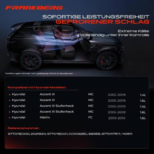 1x Klimakompressor für Hyundai Accent III MC 2005-2009 Matrix FC 2005-2010 Bild 1x Klimakompressor für Hyundai Accent III MC 2005-2009 Matrix FC 2005-2010