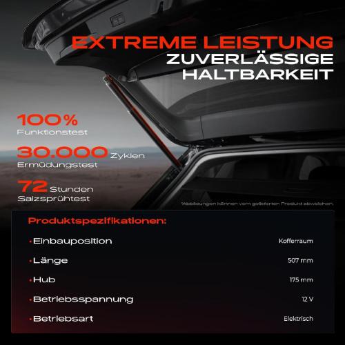 1x Gasfeder Elektrisch Heckklappe Kofferraum für Land Rover Range Rover IV L405 Bild 1x Gasfeder Elektrisch Heckklappe Kofferraum für Land Rover Range Rover IV L405