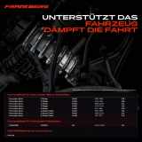 2x Fahrwerksfeder Hinterachse für Mercedes-Benz G-Klasse W463 Mitsubishi Carisma DA 1989-2006