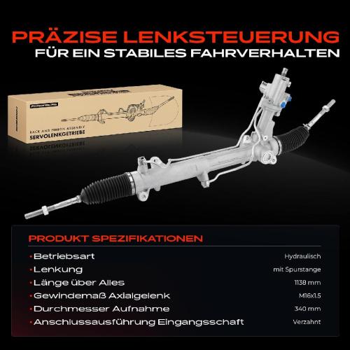 1x Lenkgetriebe Servolenkgetriebe für BMW 5er E60 E61 6er E63 E64 Bild 1x Lenkgetriebe Servolenkgetriebe für BMW 5er E60 E61 6er E63 E64