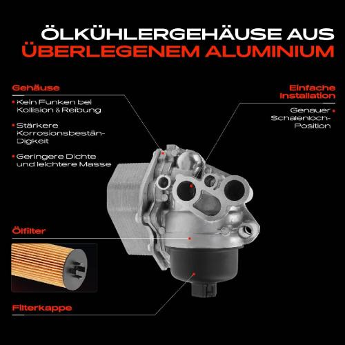 1x ÖlkühlerÖlfilter für Ford Transit Tourneo V363 Bus Kasten Pritsche 2.2L Bild 1x ÖlkühlerÖlfilter für Ford Transit Tourneo V363 Bus Kasten Pritsche 2.2L