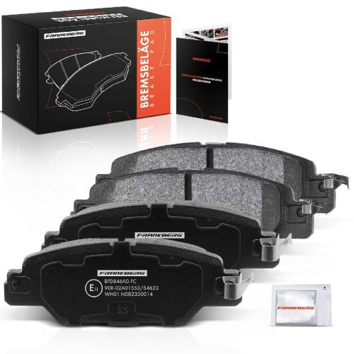 4x Bremsbeläge Hinterachse für Mazda CX-5 GH KE KF 2.0L 2.2L 2.5L 2014-2025 Bild 4x Bremsbeläge Hinterachse für Mazda CX-5 GH KE KF 2.0L 2.2L 2.5L 2014-2025