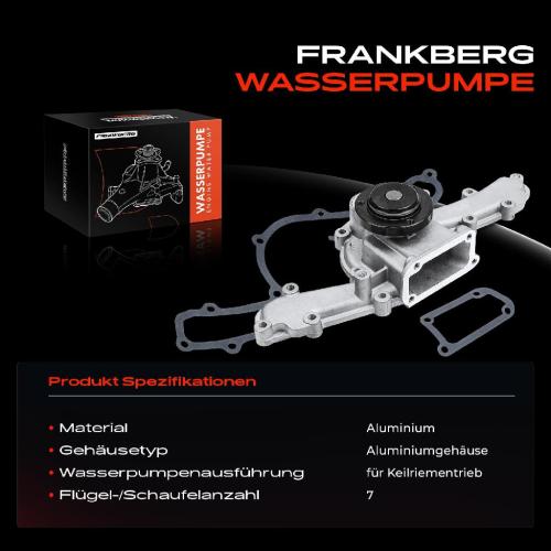 1x Wasserpumpe Kühlwasserpumpe für Alfa Romeo 155 167 Spider GTV 916 2.0L 2.5L 3.0L Bild 1x Wasserpumpe Kühlwasserpumpe für Alfa Romeo 155 167 Spider GTV 916 2.0L 2.5L 3.0L