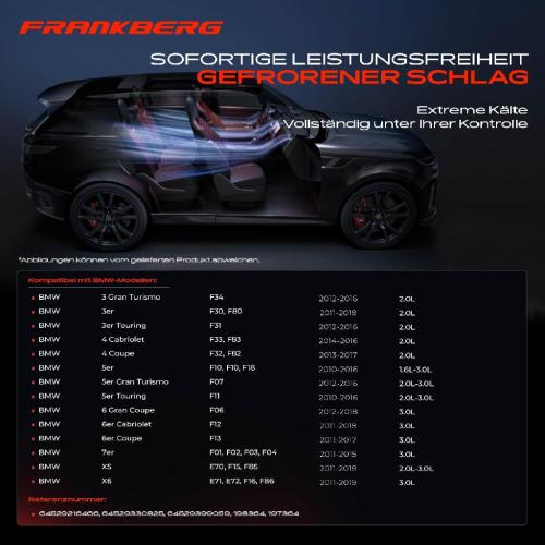 1x Klimakompressor für BMW 3er F31 F30 F80 5er F10 F18 6er F12 F13 7er X5 X6 2010-2019 Bild 1x Klimakompressor für BMW 3er F31 F30 F80 5er F10 F18 6er F12 F13 7er X5 X6 2010-2019