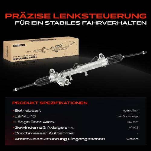 Frankberg 1x Lenkgetriebe Servolenkgetriebe für VW Transporter IV Bus Kasten 70 7D 1.9L-2.8L 1990-2003 Bild Frankberg 1x Lenkgetriebe Servolenkgetriebe für VW Transporter IV Bus Kasten 70 7D 1.9L-2.8L 1990-2003