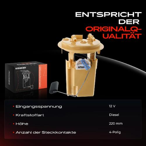 1x Kraftstoffpumpe für Citroën C3 I FC FN C3 II SC C3 Pluriel HB 1.4L 1.6L 2002-2016 Bild 1x Kraftstoffpumpe für Citroën C3 I FC FN C3 II SC C3 Pluriel HB 1.4L 1.6L 2002-2016