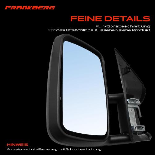 Frankberg 1x Au enspiegel Links f r Mercedes-Benz Sprinter B901 B902 B903 B904 B905 1995-2006 Bild Frankberg 1x Au enspiegel Links f r Mercedes-Benz Sprinter B901 B902 B903 B904 B905 1995-2006