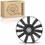 Frankberg 1x Motorkühller Einfachlüfter ohne Kühlerlüfterrahmen VW Golf III 1H1 Variant 1H5 Vento 1H2