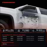 1x Fensterheber Hinten Rechts für Daewoo Matiz M100, M150 Benzin Schrägheck