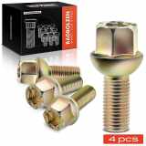 Frankberg 4x Radschraube für Audi A2 VW Golf Jetta Polo Passat Vento Seat Ibiza