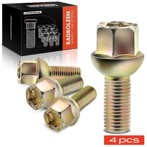Frankberg 4x Radschraube für Audi A2 VW Golf Jetta Polo Passat Vento Seat Ibiza Bild Frankberg 4x Radschraube für Audi A2 VW Golf Jetta Polo Passat Vento Seat Ibiza