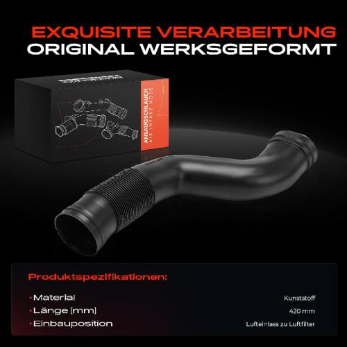 1x Ansaugschlauch, Luftfilter für Mercedes-Benz GL-Klasse X164 M-Klasse W164 Bild 1x Ansaugschlauch, Luftfilter für Mercedes-Benz GL-Klasse X164 M-Klasse W164