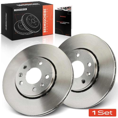 Frankberg 2x Bremsscheiben Vorderachse für Fiat Talento Bus Kasten Pritsche/Fahrgestell Bj ab 2014 Bild Frankberg 2x Bremsscheiben Vorderachse für Fiat Talento Bus Kasten Pritsche/Fahrgestell Bj ab 2014